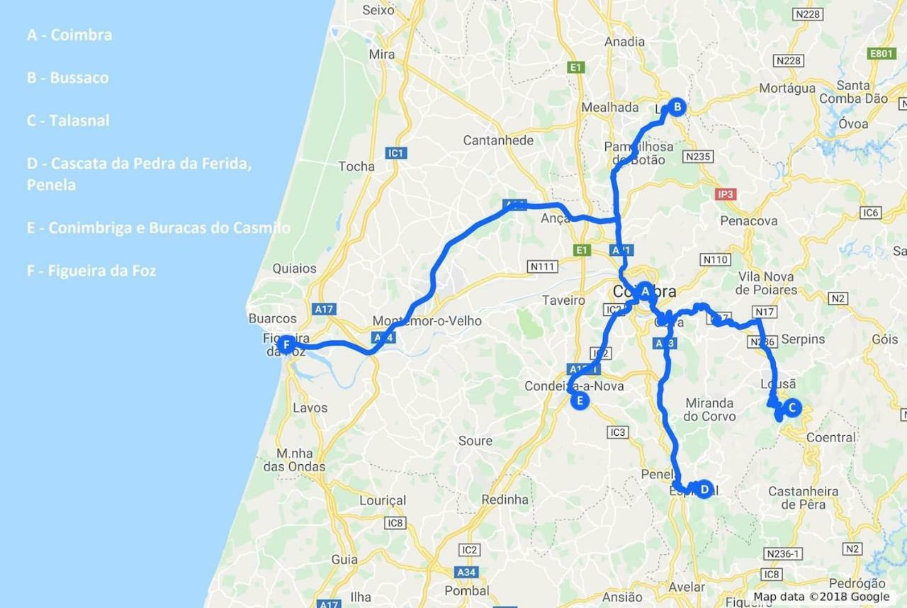 T1 Amplo E Repleto De Luz Junto A Pc Do Comercio - Self Check In Coimbra Eksteriør bilde